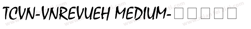 TCVN-VnRevueH Medium字体转换
